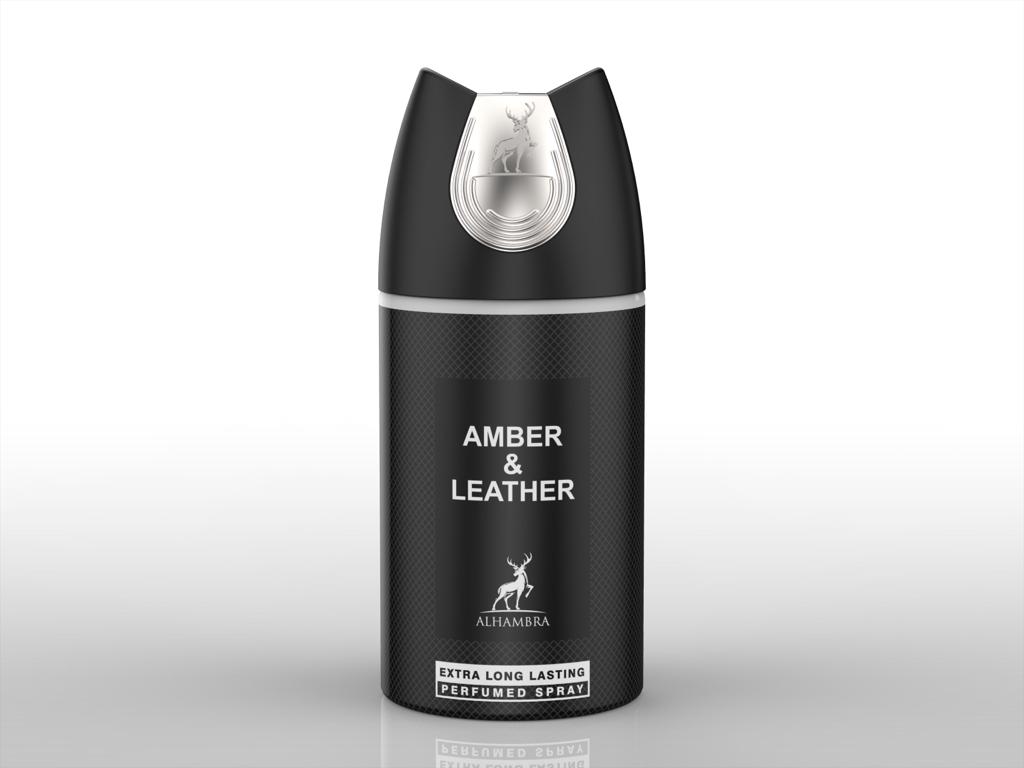 AMBER & LEATHER DEO 250ML