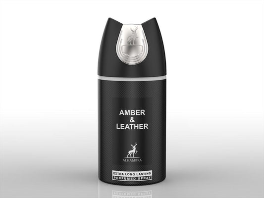 AMBER & LEATHER DEO 250ML