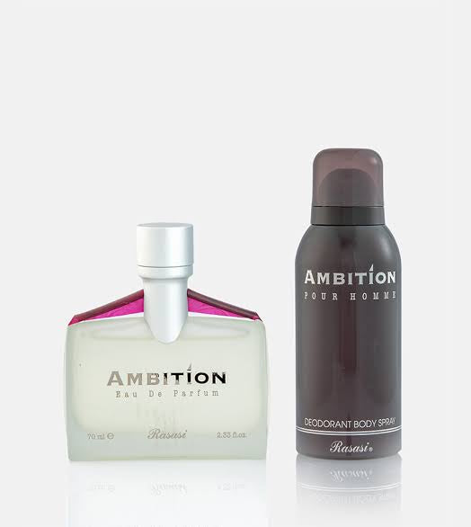 AMBITION HOMME EDP 70ML WITH 50ML DEO
