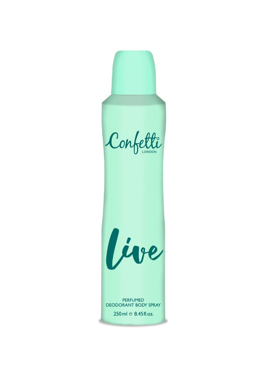 CONFETTI LONDON LIVE DEO 250ML