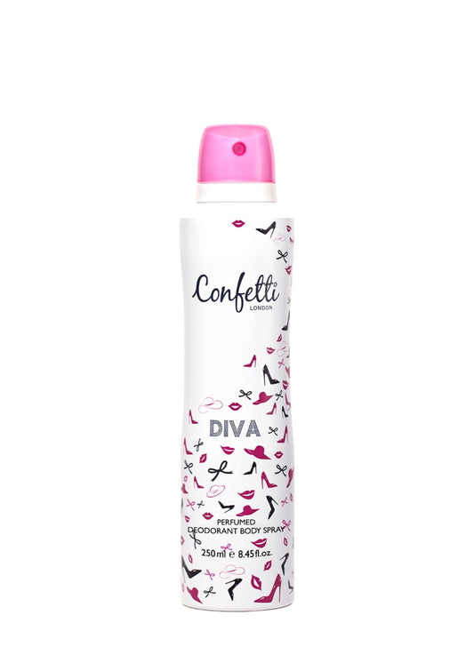 CONFETTI LONDON DIVA DEO 250ML